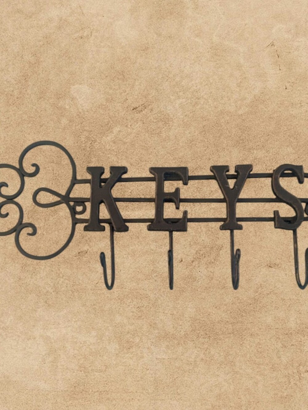 Wrought Iron Key Holder